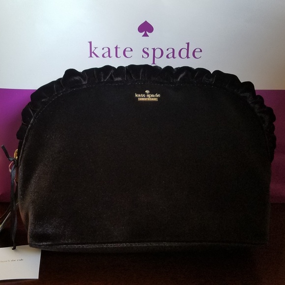 NWT Kate Spade Large Marcy Velvet Bag - Picture 2 of 4
